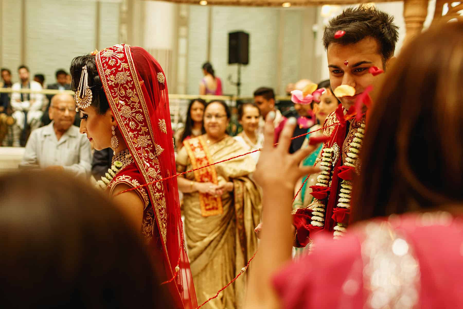 hilton waldorf indian wedding photographer