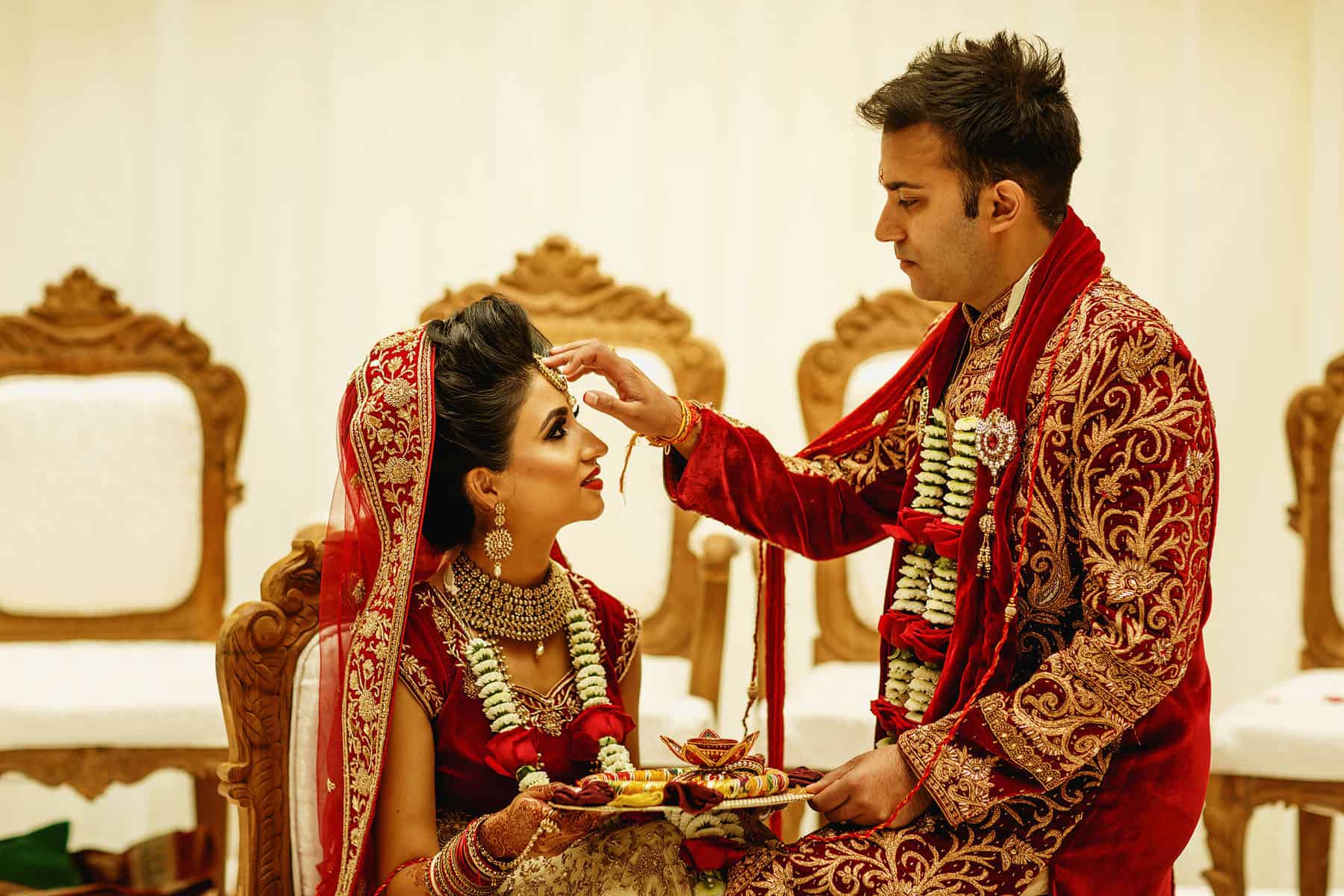 hilton waldorf hindu wedding photographer